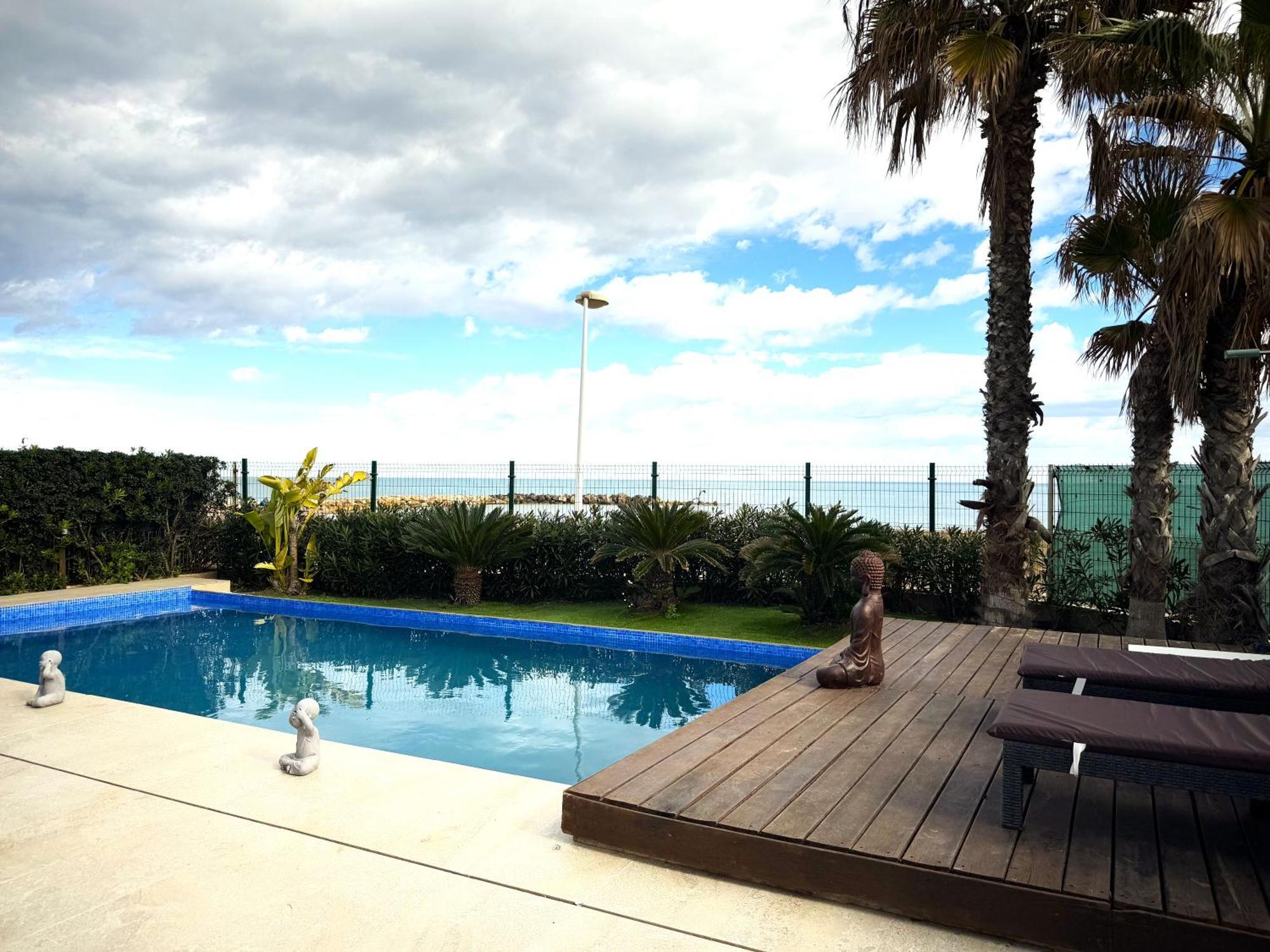 库列拉Casa Del Mar, Piscina Privada Frente Al Mar别墅 外观 照片
